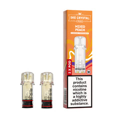 SKE CRYSTAL PLUS PREFILLED PODS MIXED PEACH (10)
