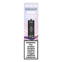 SKE CRYSTAL 4in1 PREFILLED PODS WATERMELON STRAWBERRY (10)