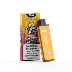 ZELTU X3 PREFILLED POD SODA KING ORANGE & PASSIONFRUIT (5)