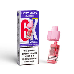 LOST MARY BM6000 POD STRAWBERRY RASPBERRY BLACKBERRY (5)