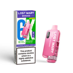 LOST MARY BM6000 KIT STRAWBERRY RASPBERRY CHERRY ICE (5)