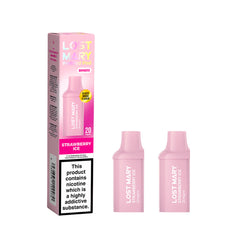 LOST MARY BM600 2025 2PK PODS STRAWBERRY ICE (10)