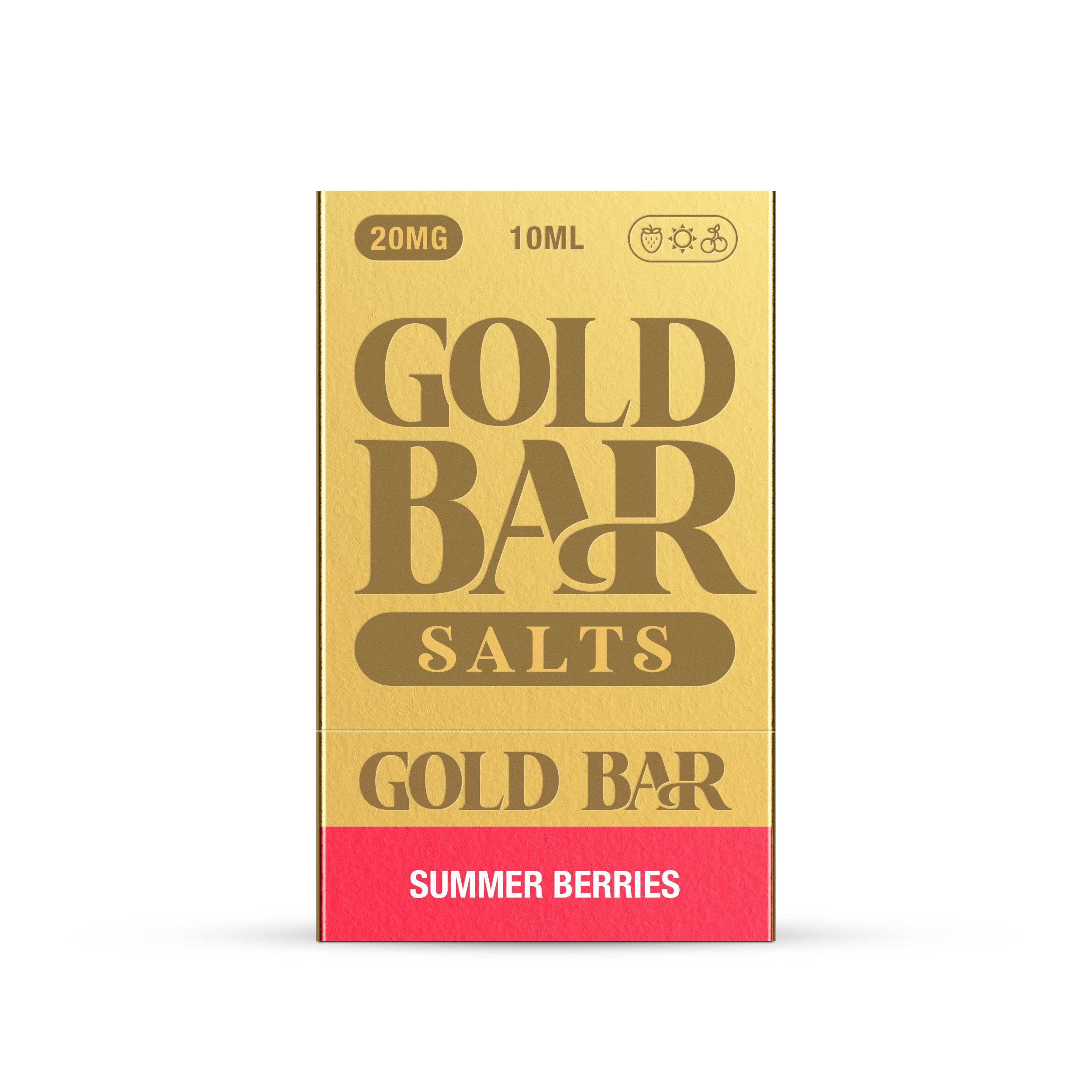 GOLD BAR SALTS 10ML SUMMER BERRIES (10)