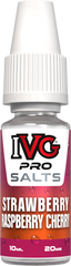 IVG PRO NIC SALT STRAWBERRY RASPBERRY CHERRY (10)