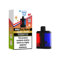 HAYATI PRO ULTRA 25K POD WATERMELON B'GUM/STRAWBERRY B'GUM (5)