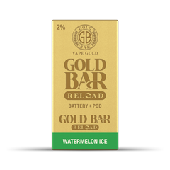 GOLD BAR RELOAD BATTERY + POD WATERMELON ICE (10)