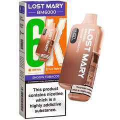 LOST MARY BM6000 POD SNOOW TOBACCO (5)