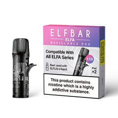 ELFBAR ELFA PRO REFILLABLE EMPTY POD (10)