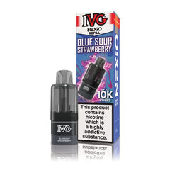 IVG NEXIO 10K REFILL POD BLUE SOUR STRAWBERRY (5)