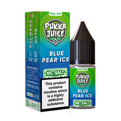 PUKKA JUICE 10ML NIC SALT BLUE PEAR ICE (10)