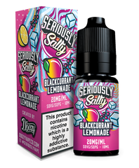 SERIOUSLY SALTY 10ML NIC SALTS BLACKCURRANT LEMONADE (10)