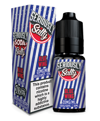SERIOUSLY SODA 10ML NIC SALTS BLUE WING (10)