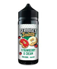 DOOZY SERIOUSLY DONUTS 100ML STRAWBERRY AND CREAM