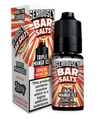 SERIOUSLY BAR SALTS 10ML TRIPLE MANGO ICE (10)