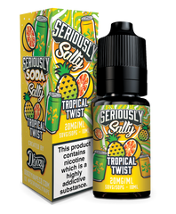 SERIOUSLY SODA 10ML NIC SALTS TROPICAL TWIST (10)