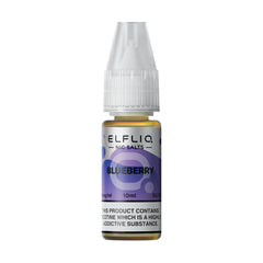ELFLIQ NIC SALT 10ML BLUEBERRY (10)