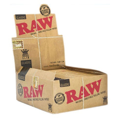 RAW CLASSIC KING SIZE SLIM PAPERS (50)