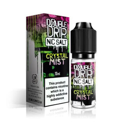 DOUBLE DRIP 10ML CRYSTAL MIST NIC SALTS (10)