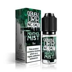 DOUBLE DRIP 10ML MENTHOL MIST NIC SALTS (10)