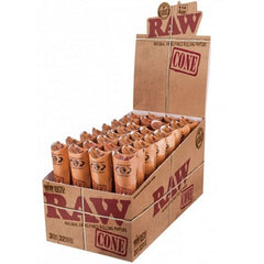 RAW CLASSIC KING SIZE - 3 PACK CONES (32)