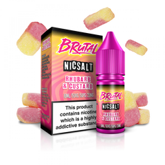 BRUTAL RHUBARB & CUSTARD 10ML NIC SALT (5)