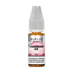 ELFLIQ NIC SALT 10ML STRAWBERRY ICE (10)