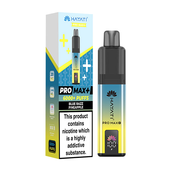 HAYATI PRO MAX+ KIT BLUE RAZZ PINEAPPLE (5)