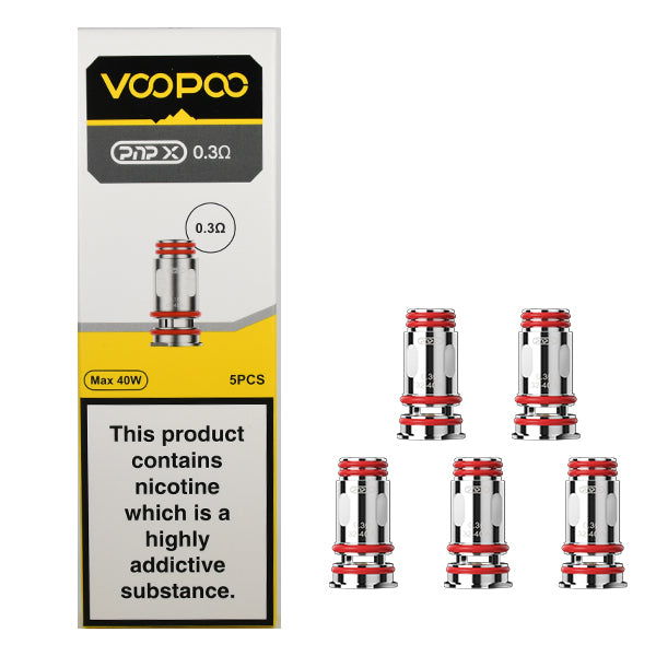 VOOPOO PNP X REPLACEMENT COIL 0.3OHM (5)
