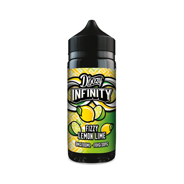 DOOZY INFINITY 70/30 100ML FIZZY LEMON LIME