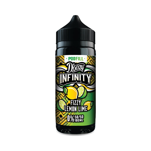 DOOZY INFINITY POD FILL 100ML FIZZY LEMON LIME