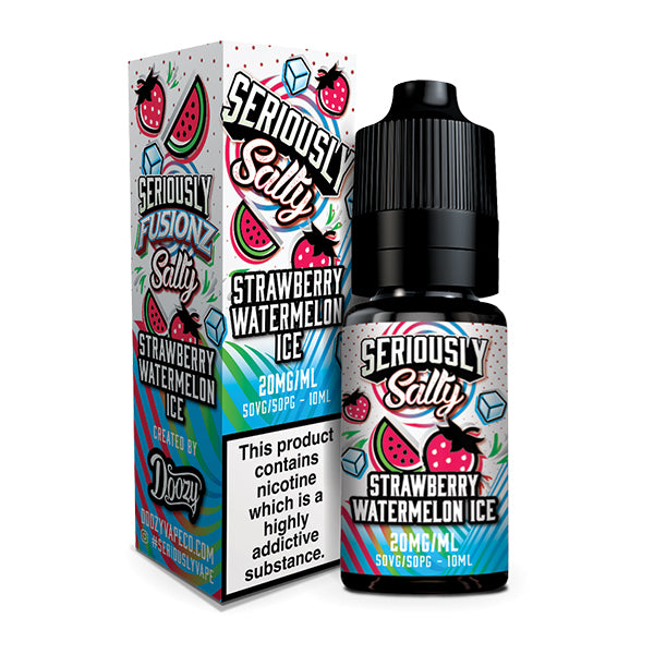 DOOZY FUSIONZ 10ML NIC SALTS STRAWBERRY WATERMELON (10)