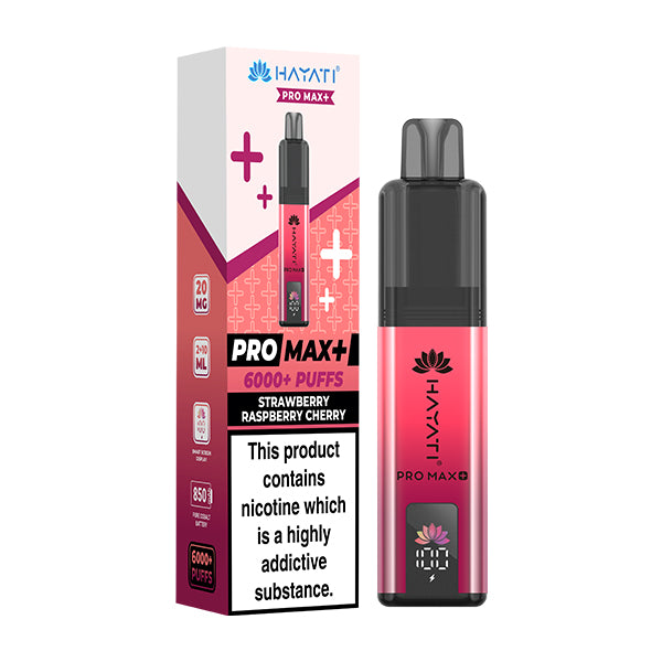 HAYATI PRO MAX+ KIT STRAWBERRY RASPBERRY CHERRY (5)