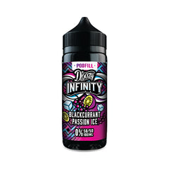 DOOZY INFINITY POD FILL 100ML BLACKCURRANT PASSION ICE