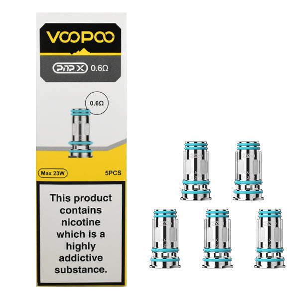 VOOPOO PNP X REPLACEMENT COIL 0.6OHM (5)