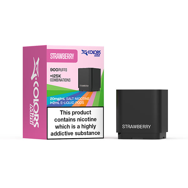 ZLABS ZCOLORS MINI PREFILLED POD STRAWBERRY (10)