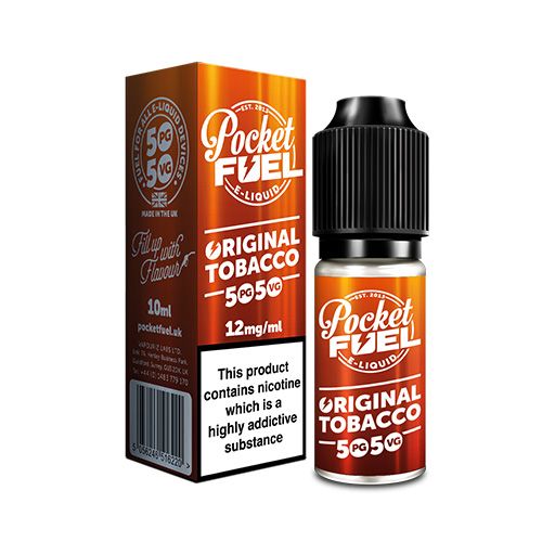 POCKET FUEL 10ML 50/50 ORIGINAL TOBACCO (10)