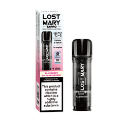 LOST MARY TAPPO PREFILLED POD BLUEBERRY SOUR RASPBERRY (10)