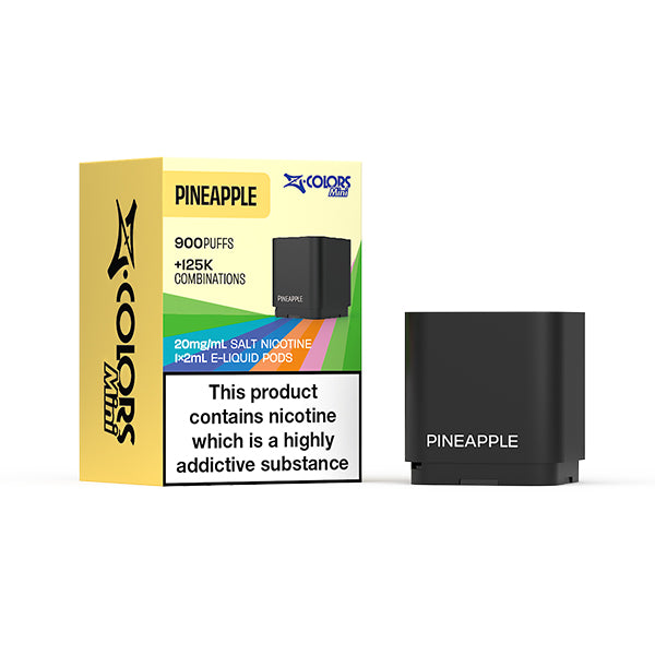 ZLABS ZCOLORS MINI PREFILLED POD PINEAPPLE (10)