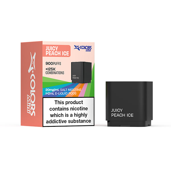 ZLABS ZCOLORS MINI PREFILLED POD JUICY PEACH (10)