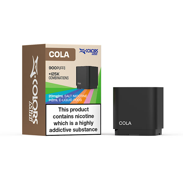 ZLABS ZCOLORS MINI PREFILLED POD COLA (10)
