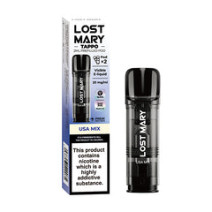 LOST MARY TAPPO PREFILLED POD USA MIX (10)