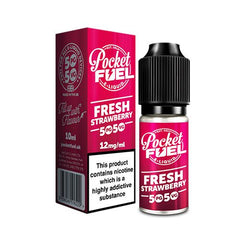 POCKET FUEL 10ML 50/50 FRESH STRAWBERRY (10)