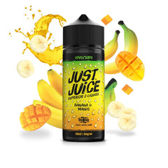 JUST JUICE 100ML SHORTFILL BANANA & MANGO