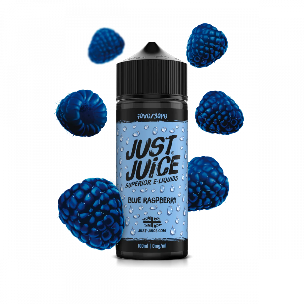 JUST JUICE 100ML SHORTFILL BLUE RASPBERRY