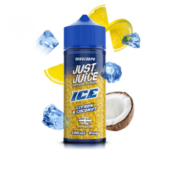 JUST JUICE 100ML SHORTFILL CITRON & COCONUT ICE