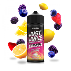 JUST JUICE 100ML SHORTFILL FUSION BERRY BURST & LEMONADE