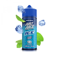 JUST JUICE 100ML SHORTFILL PURE MINT ICE