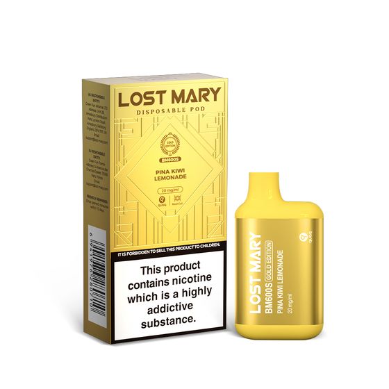 LOST MARY BM600S GOLD EDITION PINA KIWI LEMONADE (10)