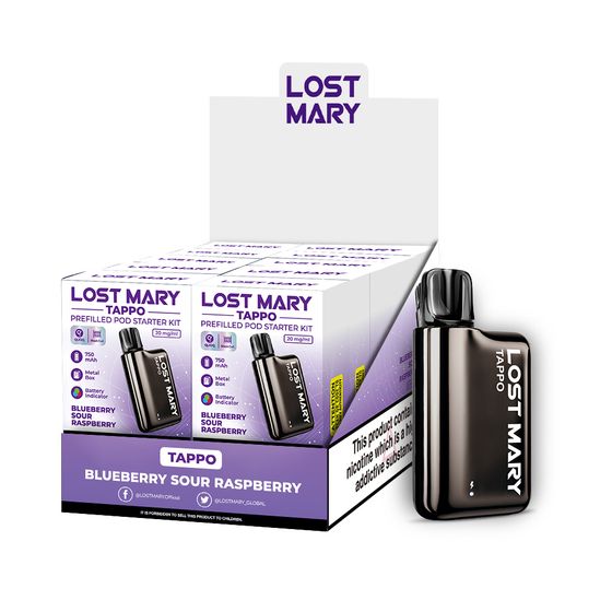 LOST MARY TAPPO KIT DARK BRONZE + BLUEBERRY SOUR RASPBERRY