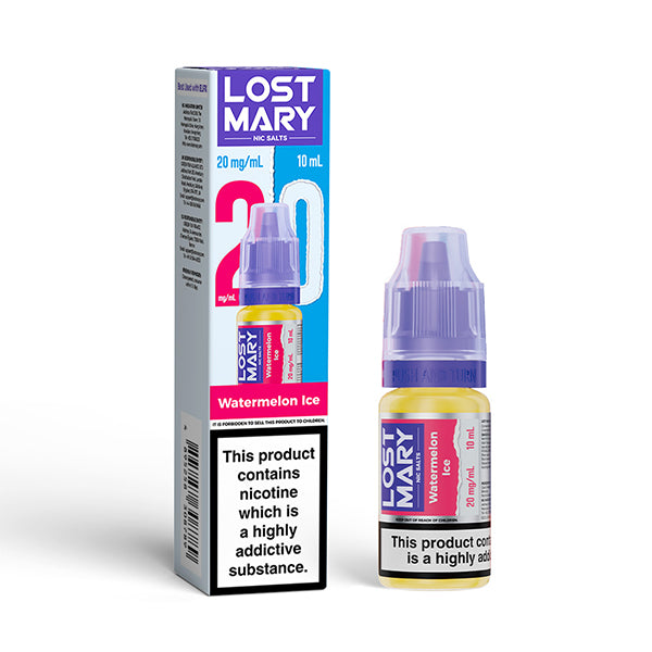 LOST MARY NIC SALTS 10mg WATERMELON ICE (10)